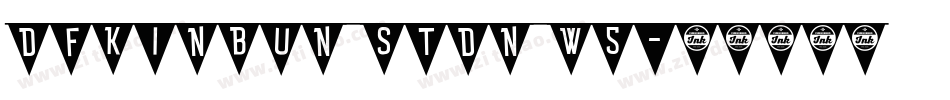 DFKinBun StdN W5字体转换